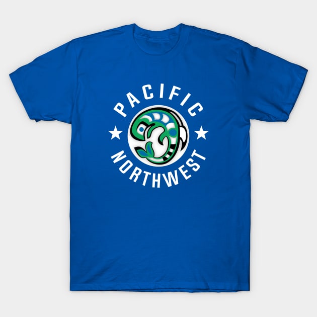 Pacific Northwest T-Shirt by SeattleDesignCompany